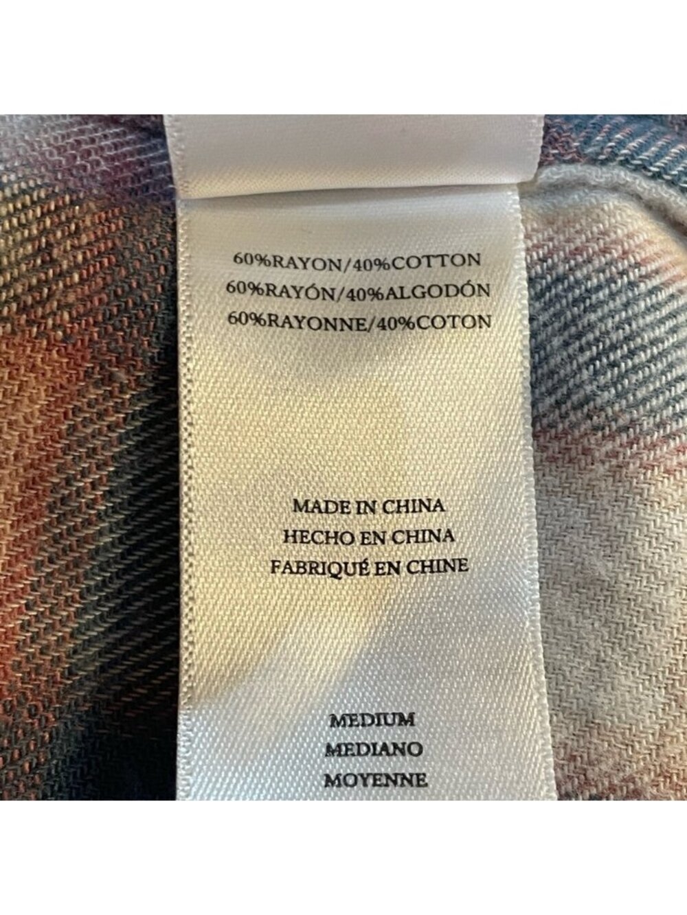 Multicolor Plaid Shirt - Picture 6 of 6
